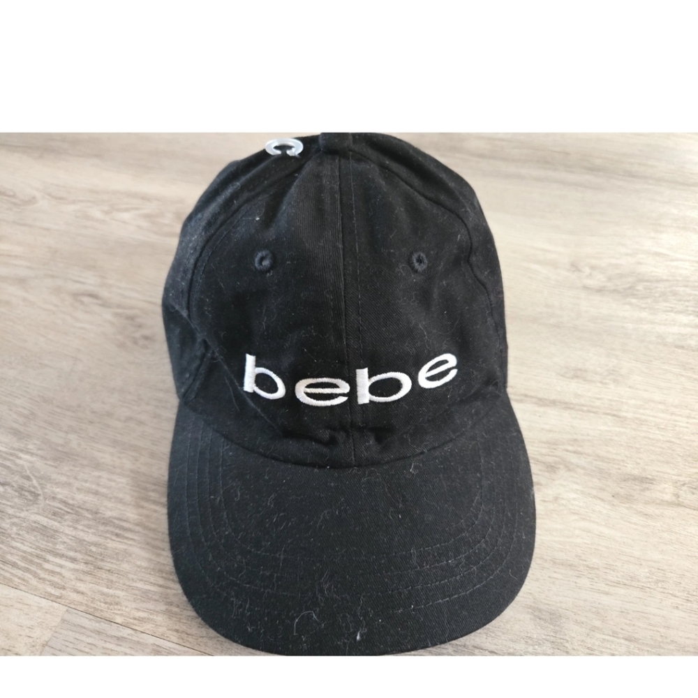 Women’s Bebe Black Hat Cap One Size